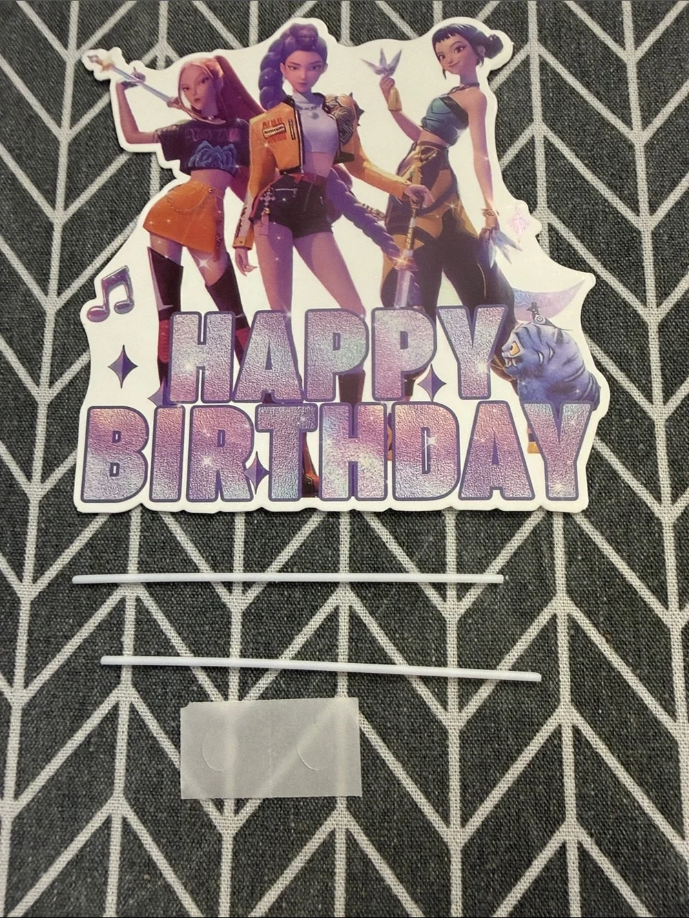 K POP demon hunters party decorations FREE SHIPPING